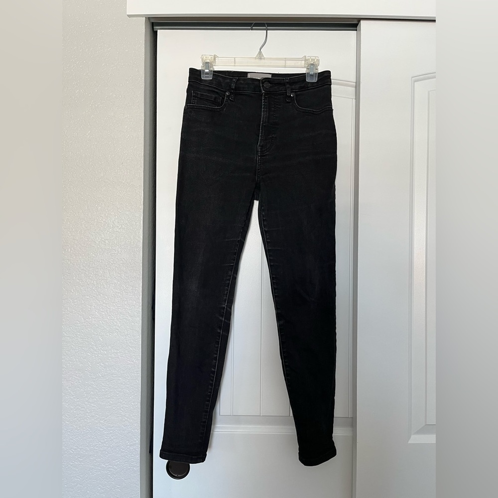 Everlane The Curvy High Rise Skinny in Black